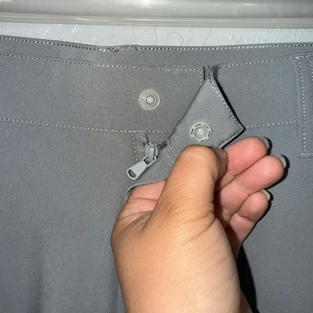 Fabletics The Only Tech Short, Grey, Size 30